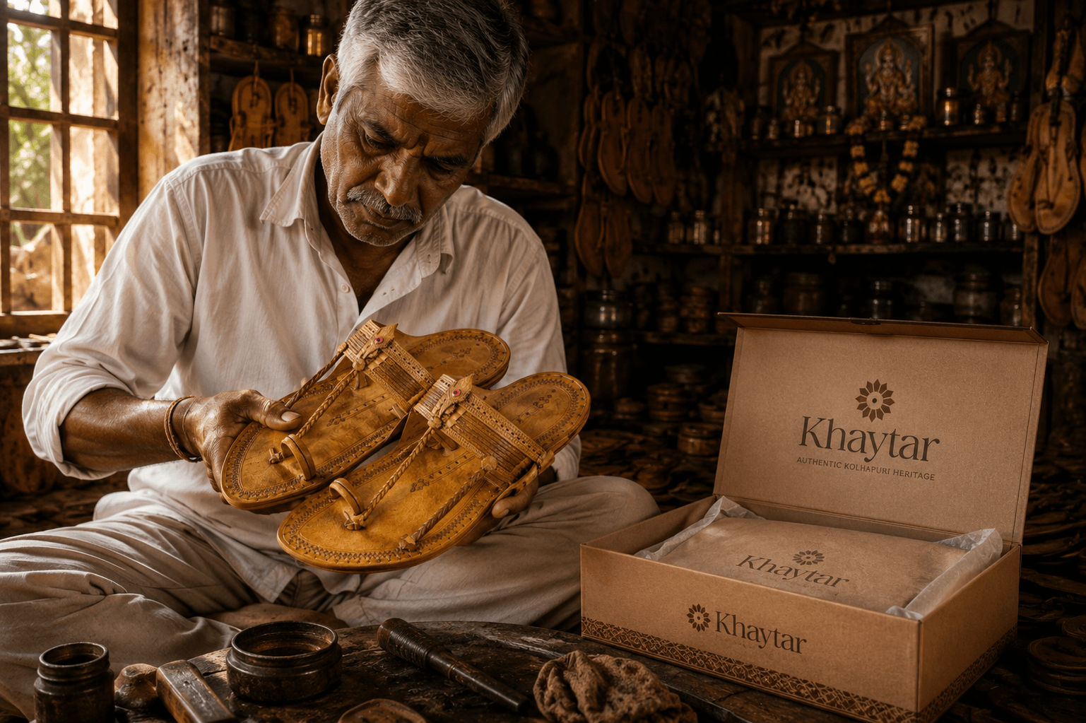 chappal packaging